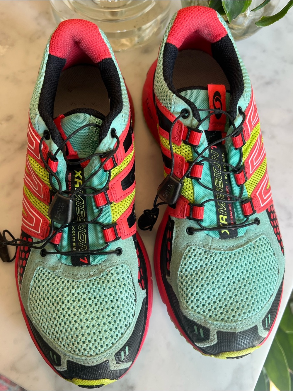 Salomon XR Mission 1 Women's Trail Running Quick Lace Shoes Size 8 - Picture 5 of 10